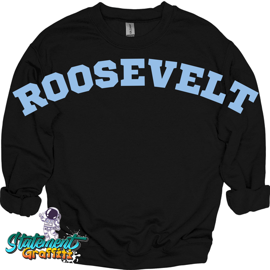 ROOSEVELT----Bold Letter Crewneck