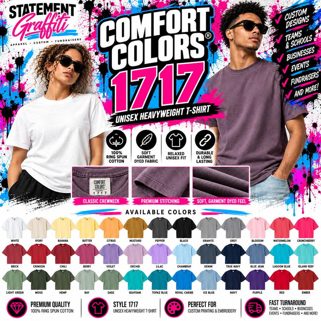 Comfort Colors® 1717 Heavyweight T-Shirt