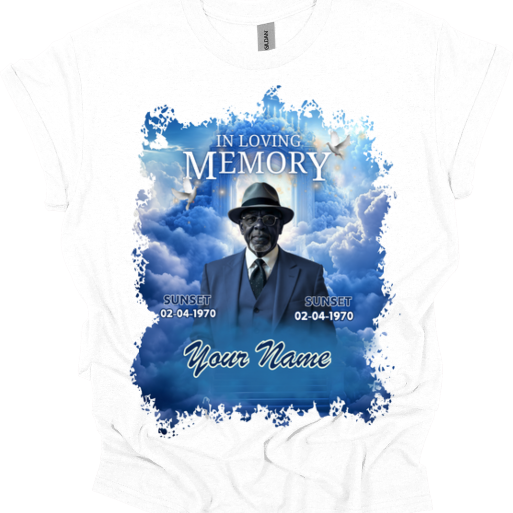 Custom Memorial Shirt Design