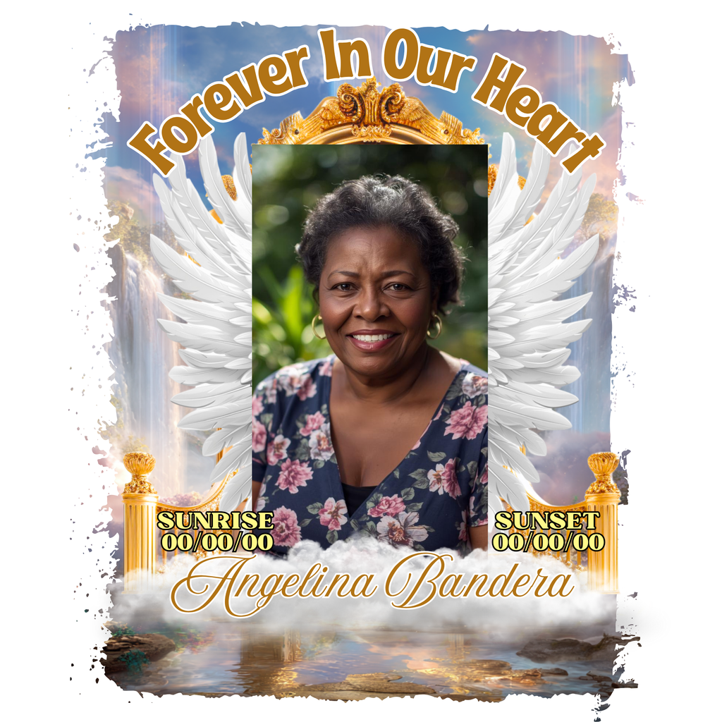 Custom Memorial Shirt Design