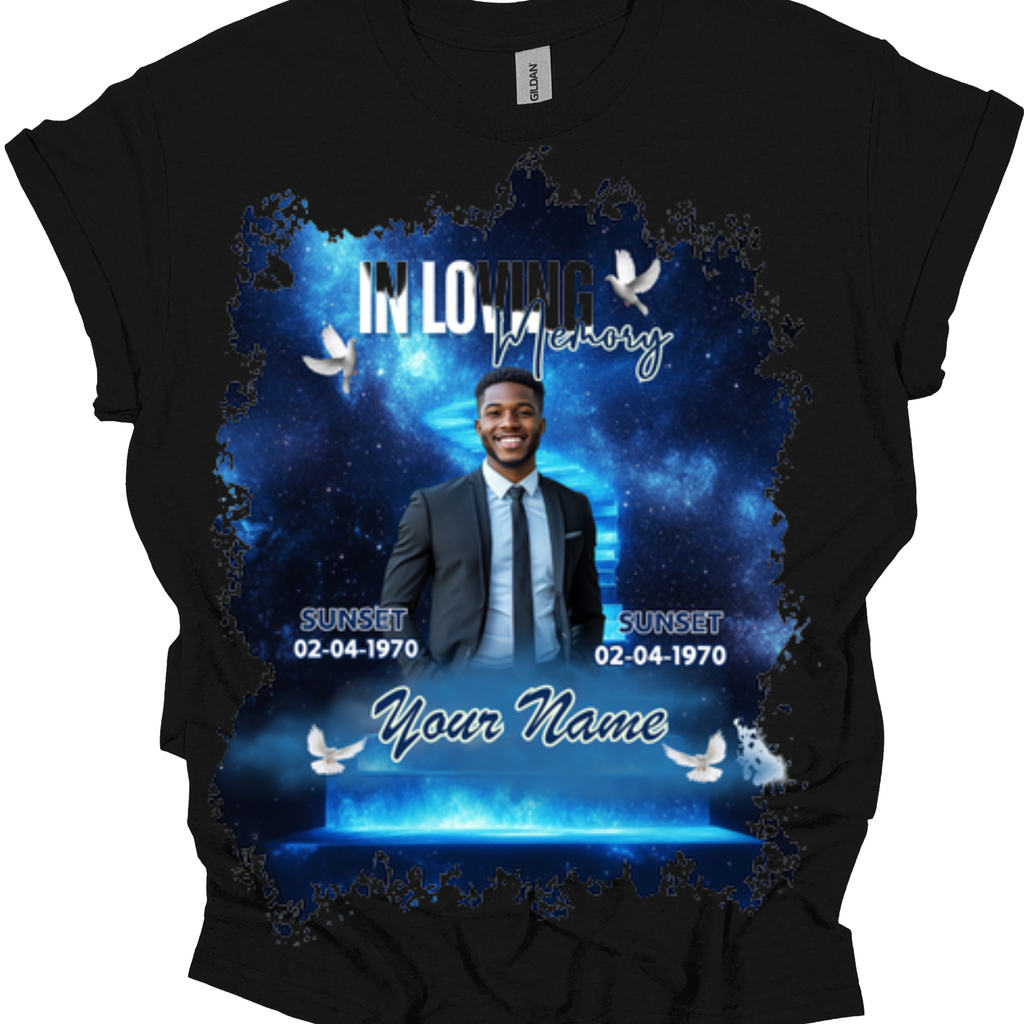 Custom Memorial Shirt Design