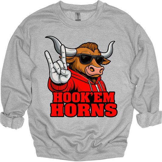 Hook'em Mascot