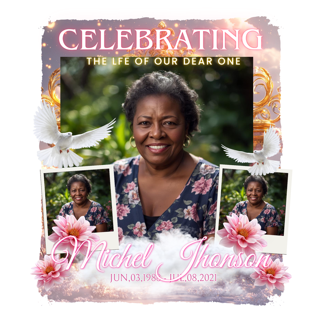 Custom Memorial Shirt Design