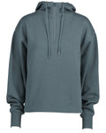 Ladies Boxy Quarter Zip Hood