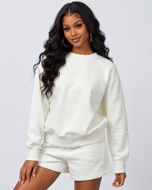 Ladies Boxy Crew SET