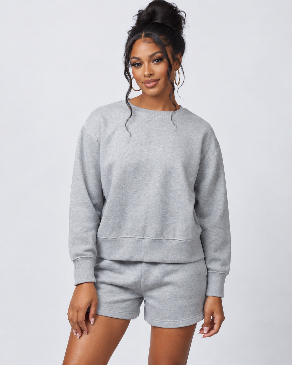 Ladies Boxy Crew SET