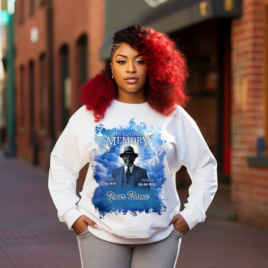 Custom Memorial Shirt Design