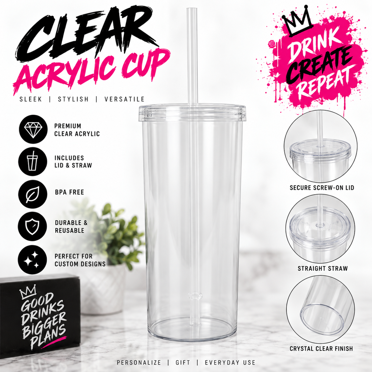 Acrylic Cup